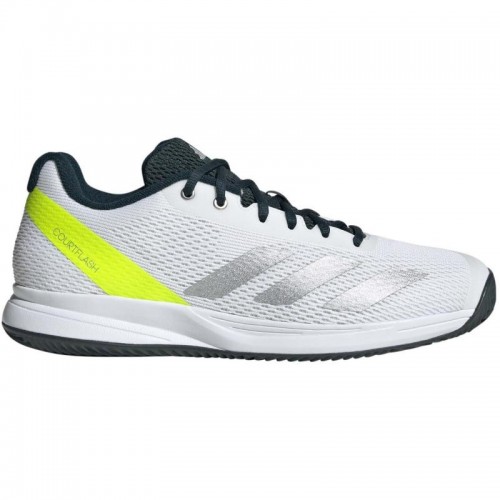 Zapatillas Adidas Courtflash Speed 2 Blanco Plata Limon Zapatillas Adidas Courtflash Speed 2 Blanco Plata Limon