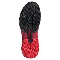 Tênis Adidas CourtJam Control 3 Branco Preto Vermelho  Oferta + Barato