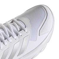 Zapatillas Adidas CourtJam Control 3 Blanco Plata Mujer