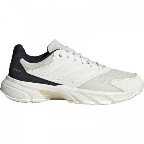 Zapatillas Adidas CourtJam Control 3 Blanco Roto Mujer Zapatillas Adidas CourtJam Control 3 Blanco Roto Mujer