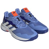 Adidas CourtJam Control Blue Fusion White Sneakers  Offer + Cheap