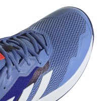 Adidas CourtJam Control Blue Fusion White Sneakers  Offer + Cheap