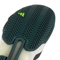 Adidas CourtJam Control Terre Battue Blanc Noir Vert Baskets