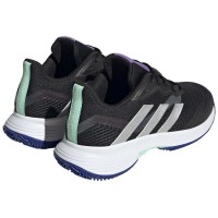 Adidas CourtJam Control Black Nucleo Silver Women''s Sneakers  Offer + Cheap