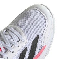 Zapatillas Adidas Courtquick Padel Blanco Rosa
