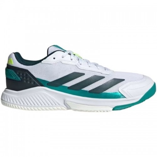 Zapatillas Adidas Courtquick Padel Blanco Verde Zapatillas Adidas Courtquick Padel Blanco Verde