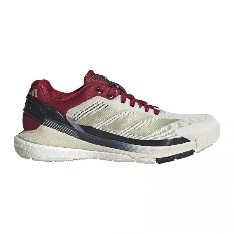 Zapatillas Adidas Crazyquick Boost Padel Beige Mujer