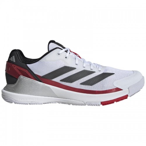 Adidas Crazyquick LS Padel Blanc Noir Rouge Baskets