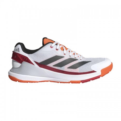 Zapatillas Adidas Crazyquick LS Padel Blanco Rojo Naranja
