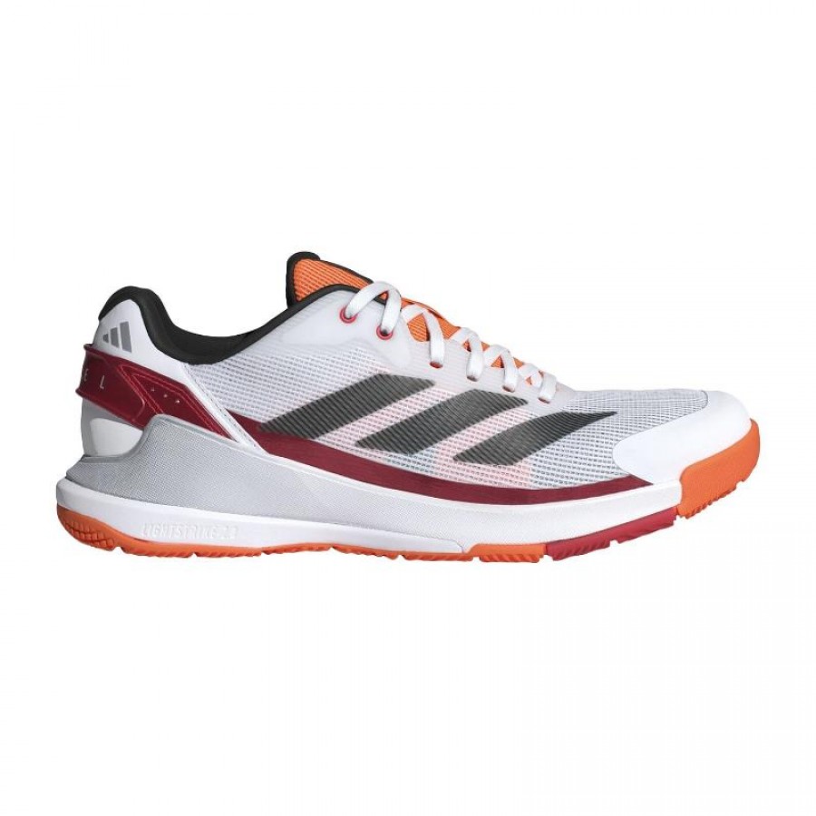 Zapatillas Adidas Crazyquick LS Padel Blanco Rojo Naranja