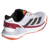 Zapatillas Adidas Crazyquick LS Padel Blanco Rojo Naranja