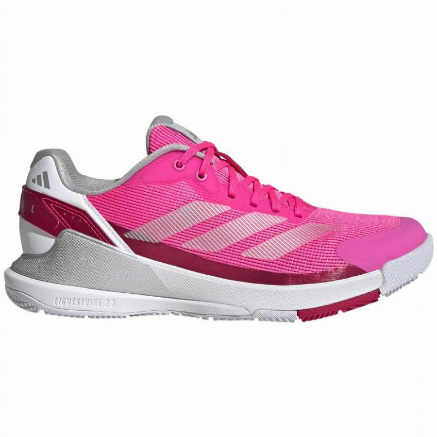 Zapatillas Adidas Crazyquick LS Padel Rosa Plata Rojo Mujer  Oferta + Barato