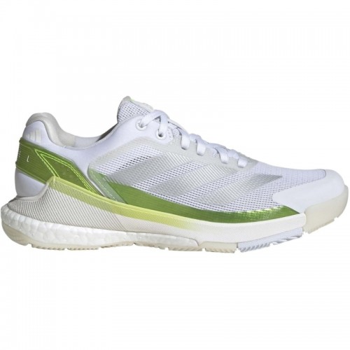 Zapatillas Adidas Crazyquick Padel Blanco Lucid Limon Mujer Zapatillas Adidas Crazyquick Padel Blanco Lucid Limon Mujer