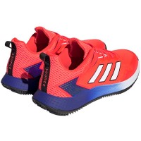 Adidas Defiant Speed Baskets Solar Rouge Blanc   Offre - Pas cher