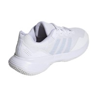 Zapatillas Adidas GameCourt 2 Blanco Azul Celeste Mujer