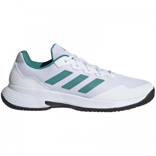 Zapatillas Adidas GameCourt 2 Blanco Verde Negro Zapatillas Adidas GameCourt 2 Blanco Verde Negro
