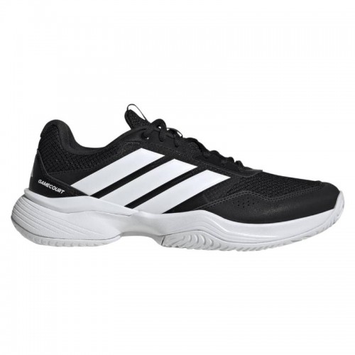 Zapatillas de Padel Adidas GameCourt 3 Negro Blanco