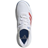 Adidas Ubersonic 4 Tênis Branco Júnior Vermelho  Oferta + Barato