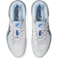 Asics Court FF 3 Novak Clay White Tuna Blue Sneakers  Offer + Cheap