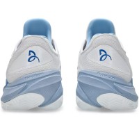 Asics Court FF 3 Novak Clay White Tuna Blue Sneakers  Offer + Cheap