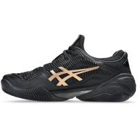 Zapatillas Asics Court FF 3 Novak Clay Night Energy Negro Oro  Offer + Cheap