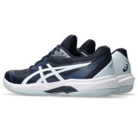 Zapatillas Asics Game FF Clay Azul Medianoche Blanco Mujer