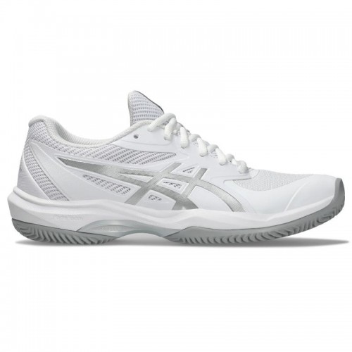 Zapatillas Asics Game FF Clay Blanco Plata Mujer Zapatillas Asics Game FF Clay Blanco Plata Mujer