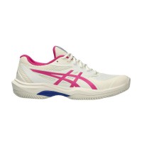 Asics Game FF Clay Cream Bright Pink Women''s Sneakers  Offer + Cheap