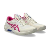 Asics Game FF Clay Cream Bright Pink Women''s Sneakers  Offer + Cheap