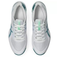 Zapatillas Asics Game FF Padel Blanco Verde Claro