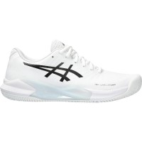 Baskets Asics Gel Challenger 14 Clay Blanc Noir  Offre - Pas cher