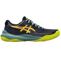 Zapatillas Asics Gel Challenger 14 Padel Azul Medianoche Naranja  Oferta + Barato