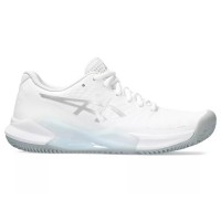 Asics Gel Challenger 14 Padel White Silver Women''s Sneakers  Offer + Cheap