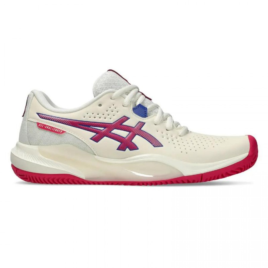 Baskets Femme Asics Gel Challenger 15 Clay Cream Pink  Offre - Pas cher