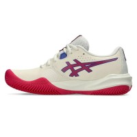 Baskets Femme Asics Gel Challenger 15 Clay Cream Pink  Offre - Pas cher