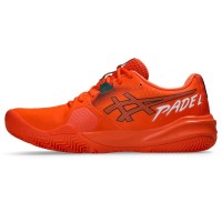 Zapatillas Asics Gel Challenger 15 Padel Naranja Verde