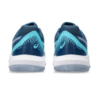 Zapatillas Asics Gel Dedicate 8 Padel Azul Mako Gris  Oferta + Barato