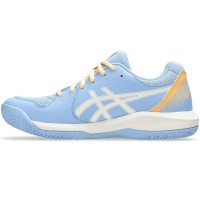 Asics Gel Dedicate 8 Padel Blue Stone Cream Women''s Shoes