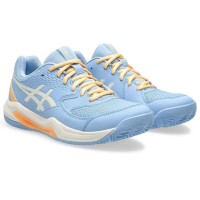 Asics Gel Dedicate 8 Padel Blue Stone Cream Women''s Shoes