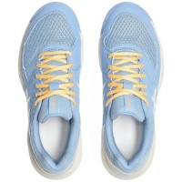 Asics Gel Dedicate 8 Padel Blue Stone Cream Women''s Shoes