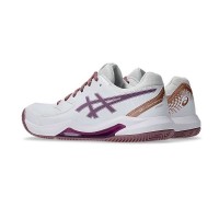 Asics Gel Dedicate 8 Padel White Dark Ube Women''s Sneakers