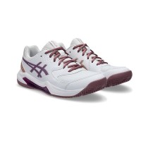 Asics Gel Dedicate 8 Padel White Dark Ube Women''s Sneakers