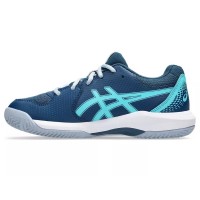Baskets Junior Asics Gel Dedicate 8 Padel GS Bleu Mako Gris  Offre - Pas cher