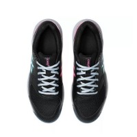 Asics Gel Dedicate 8 Padel Black Aqua Sneakers  Offer + Cheap