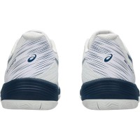Zapatillas Asics Gel Game 9 Clay Blanco Azul Mako  Oferta + Barato