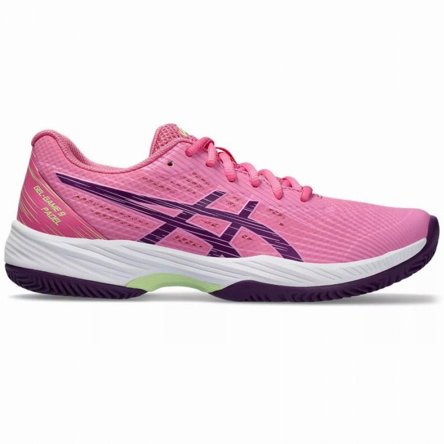 Asics Gel Game 9 Padel Dragon Fruit Mauve Sapatilhas Feminino Intenso  Oferta + Barato