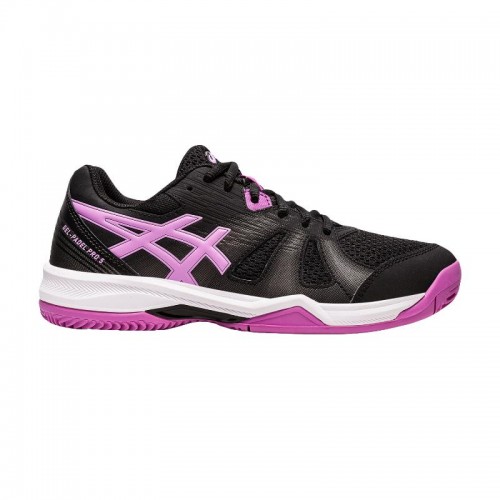 Zapatillas Asics Gel Padel Pro 5 Negro Lavanda Mujer Zapatillas Asics Gel Padel Pro 5 Negro Lavanda Mujer