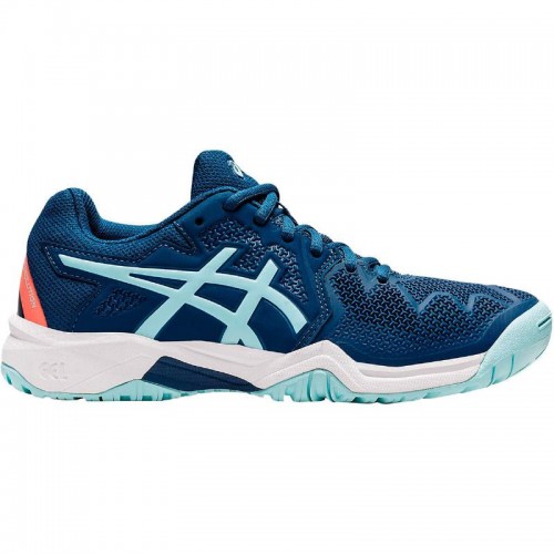 Zapatillas Asics Gel Resolution 8 Clay Indigo Azul Claro Junior Zapatillas Asics Gel Resolution 8 Clay Indigo Azul Claro Junior