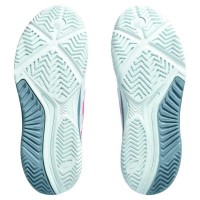 Chaussures Femme Asics Gel Resolution 9 Padel Mint Pink Fluor  Offre - Pas cher