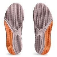 Baskets Femme Asics Gel Resolution 9 TERRE BATTUE Rose Blanc  Offre - Pas cher